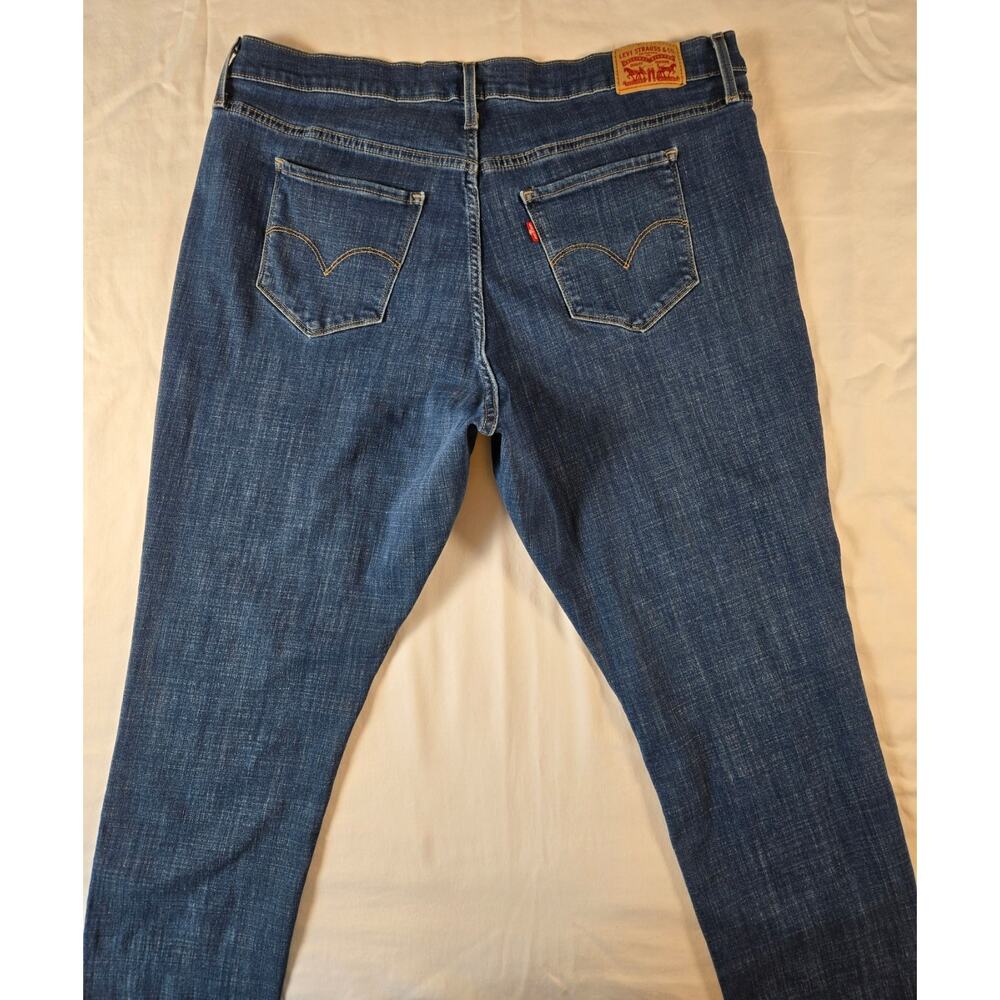 Levi's 311 Shaping Skinny Jeans 18W Femme Blue Denim Midrise Stretch - Picture 7 of 16